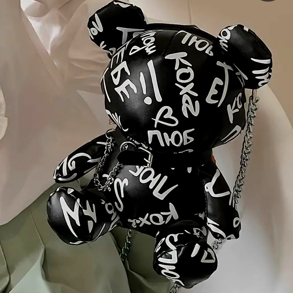 Crossbody Graffiti Bear
